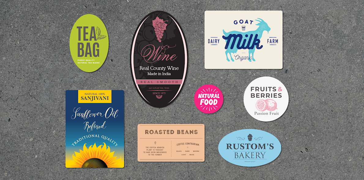 Vistaprint labels hot sale